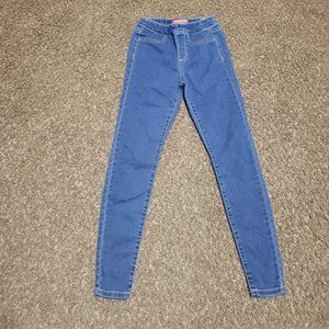 Arizona Jeans Size 0 Denim Skinny Leg Pull On Teen Tween